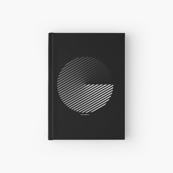 Stripes can be in a disc Hardcover Journal