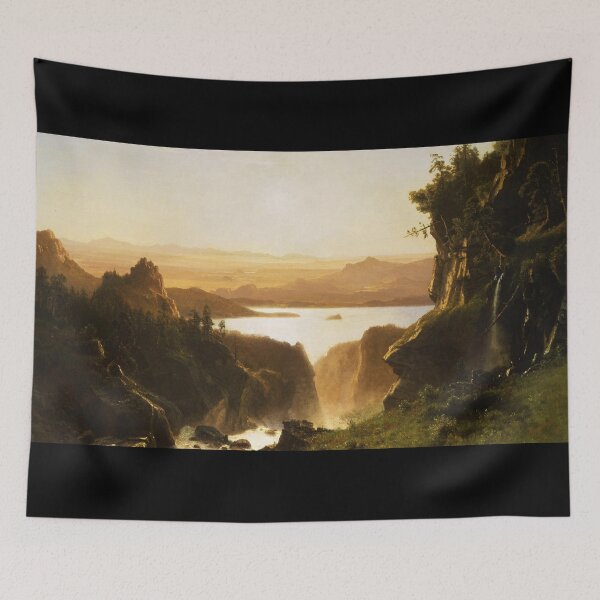 Item preview, Island Lake, Wind River Range, Wyoming - Albert Bierstadt designed and sold by 2Girls1Shirt.