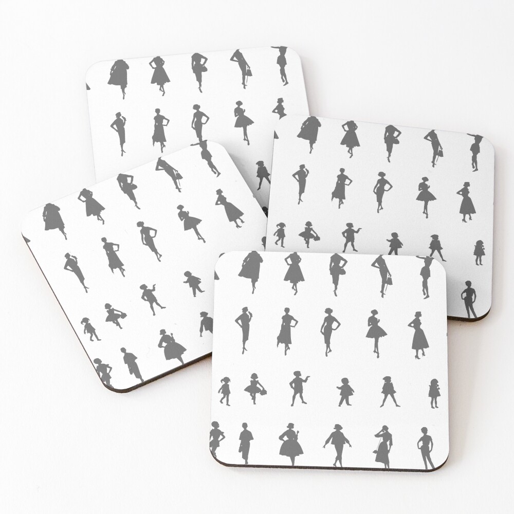 Item preview, Coasters (Set of 4) designed and sold by SmilingTees.