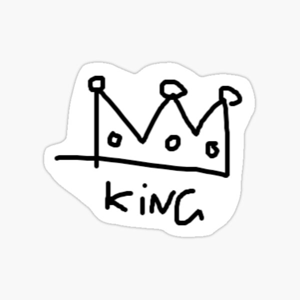 king crown Sticker
