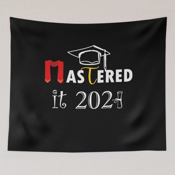 Item preview, Masters Graduation Tee Mastered It Class of 2021  designed and sold by BF-Designs.