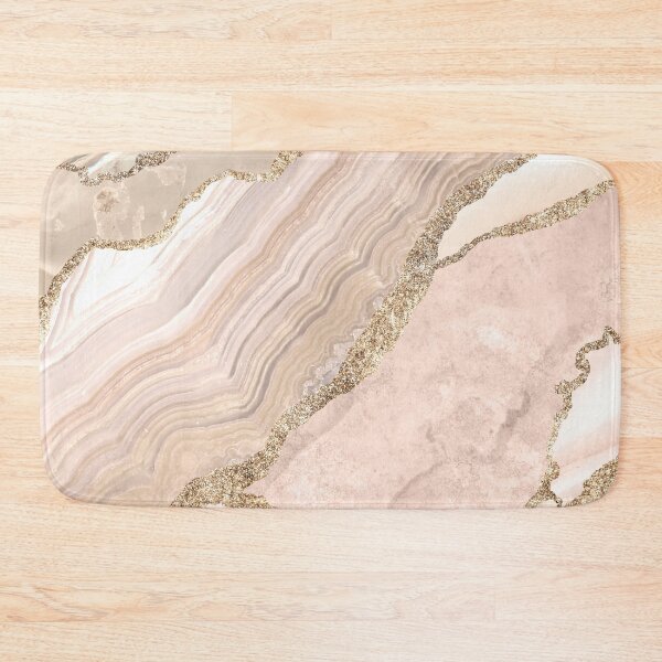 Item preview, Shades Of Ivory & Gold Glitter Geode Agate Slice designed and sold by Lucky-Town-Art.