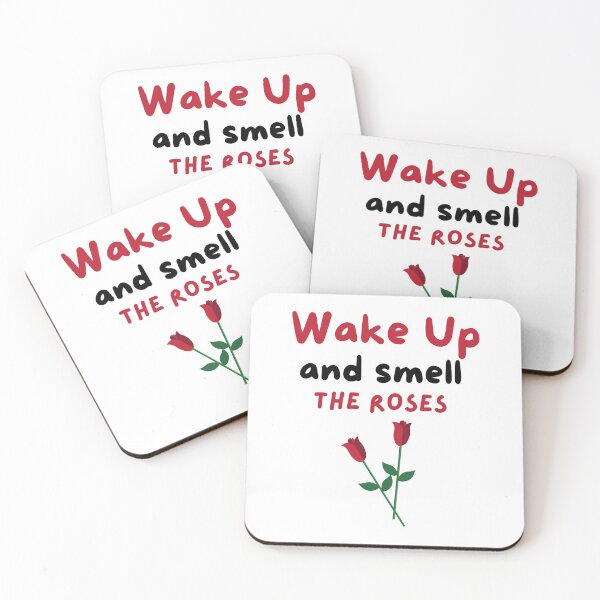 Item preview, Wake up and smell the roses | flower lover designed and sold by PeaceyArt.