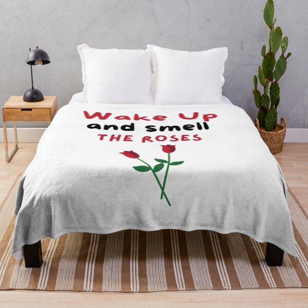 Item preview, Wake up and smell the roses | flower lover designed and sold by PeaceyArt.