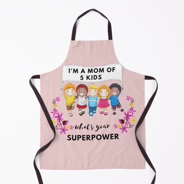Item preview, Mom of 4 Shirt,Funny shirt mom, I'm a mom of 5 kids what's your superpower Edit designed and sold by lhousshop.