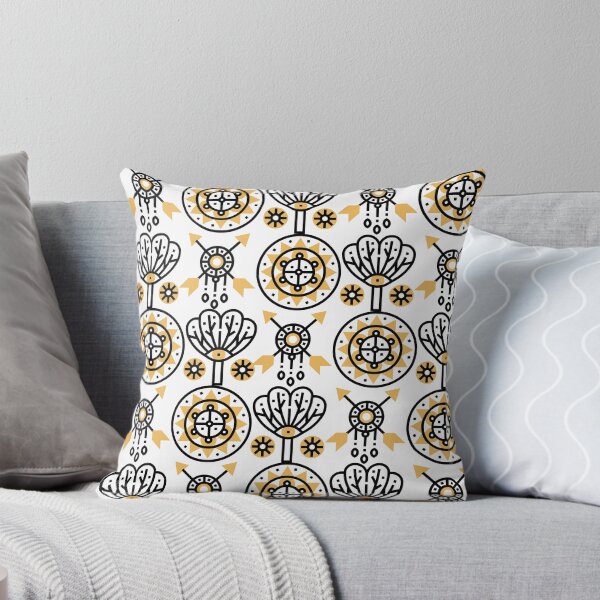 Item preview, Aztec Black and Yellow Pattern  designed and sold by Yellowsprint.