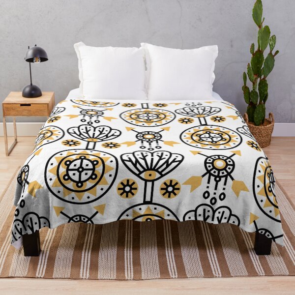 Item preview, Aztec Black and Yellow Pattern  designed and sold by Yellowsprint.