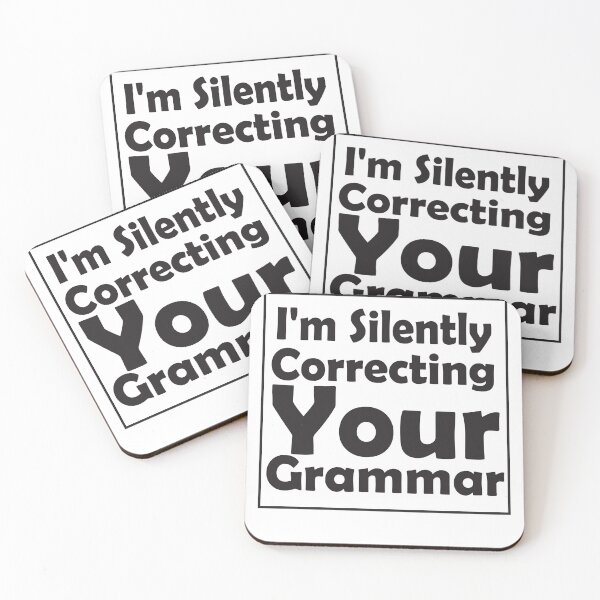 Item preview, I'm Silently Correcting Your Grammar designed and sold by KElife.