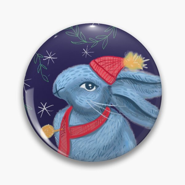 Item preview, Festive Rabbit designed and sold by littleshopinsky.
