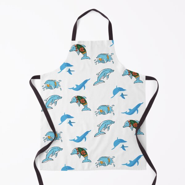 Item preview, Cartoon Dolphin Sticker Pack designed and sold by Wildlife Apparels Inc..
