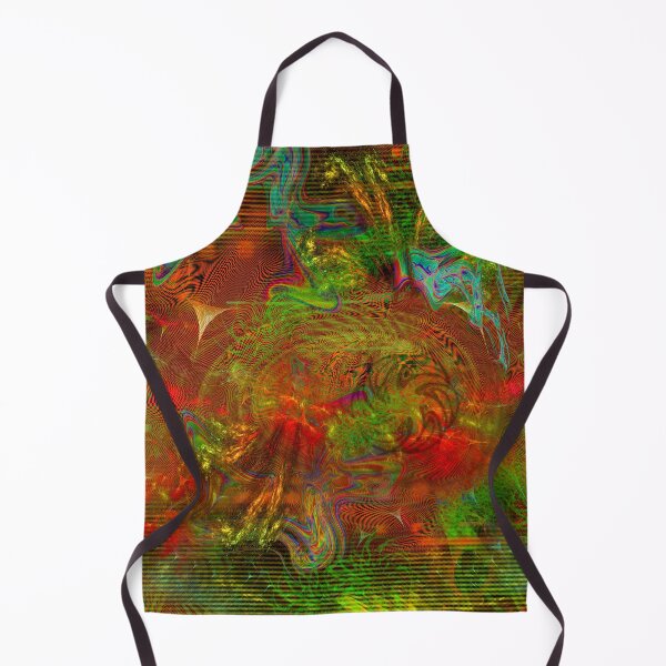 Item preview, Swirling Stew (Abstract Psychedelic Art Visual Migraine Aura) designed and sold by Discordant Dreams Art.