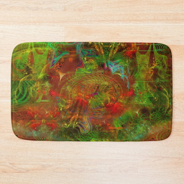 Item preview, Swirling Stew (Abstract Psychedelic Art Visual Migraine Aura) designed and sold by Discordant Dreams Art.