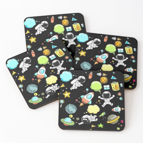 Item preview, Spaceman Rockets And Stars designed and sold by TasAlex.