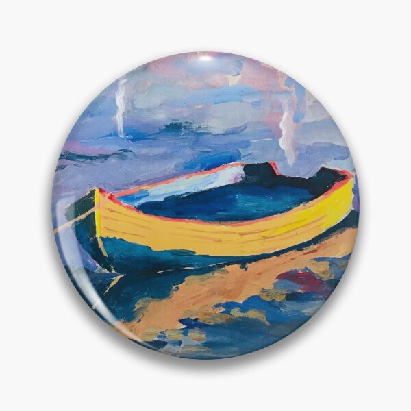 Item preview, Rowboat in lagoon designed and sold by hermilove.