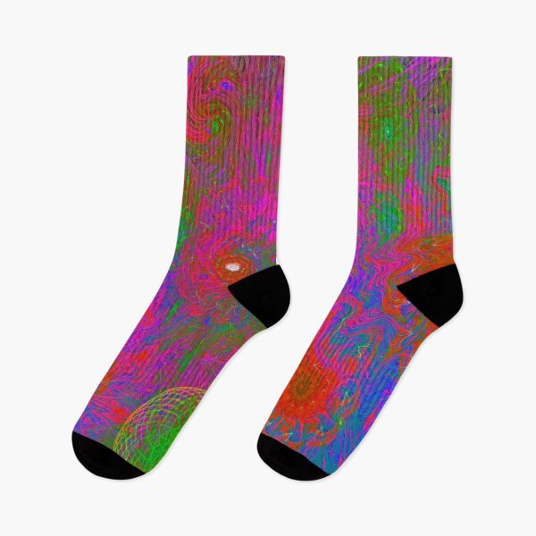 Item preview, Blowing Flower Bubbles (Psychedelic DIgital Art) designed and sold by Discordant Dreams Art.
