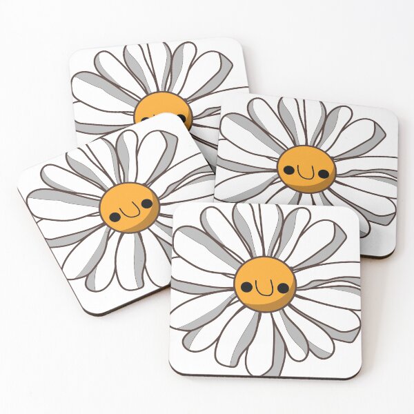 Item preview, cute daisy cartoon designed and sold by evildomo.