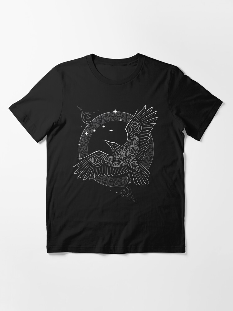 Alternate view of NORTHERN RAVEN Essential T-Shirt