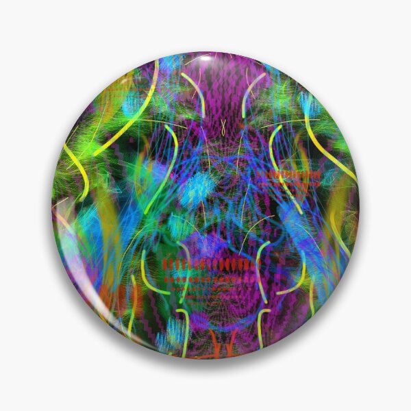 Item preview, Teeth Chattering Rhythms (Digital Abstract Psychedelic Expressionism) designed and sold by Discordant Dreams Art.