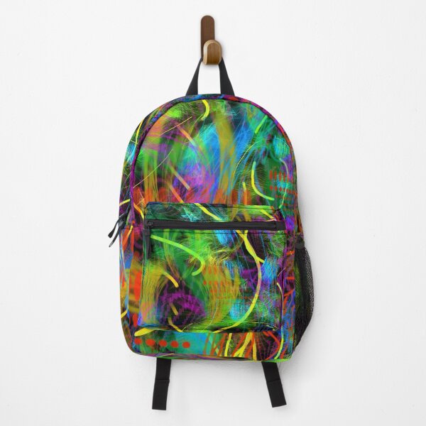 Item preview, Teeth Chattering Rhythms (Digital Abstract Psychedelic Expressionism) designed and sold by Discordant Dreams Art.