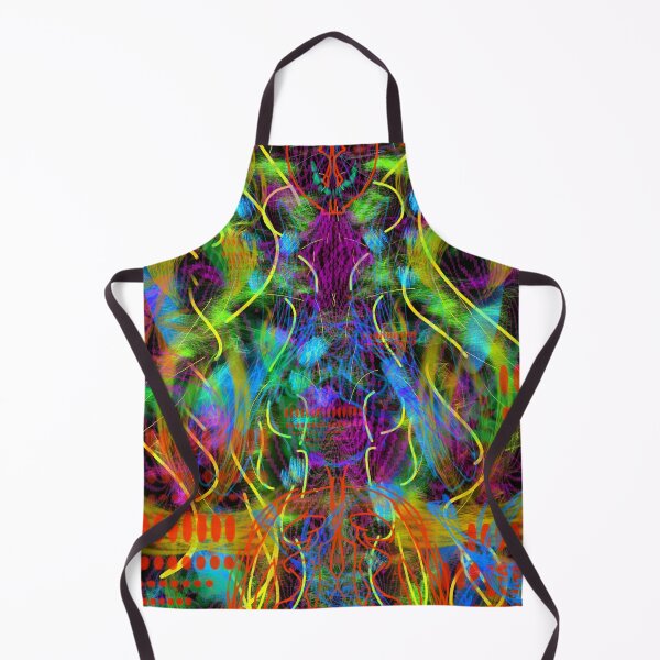Item preview, Teeth Chattering Rhythms (Digital Abstract Psychedelic Expressionism) designed and sold by Discordant Dreams Art.
