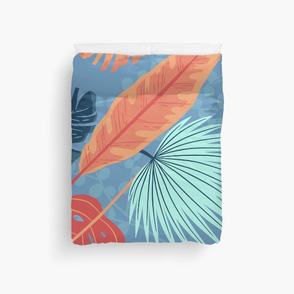 Item preview, Palm leaves pattern in various colors. designed and sold by MJSemedo.
