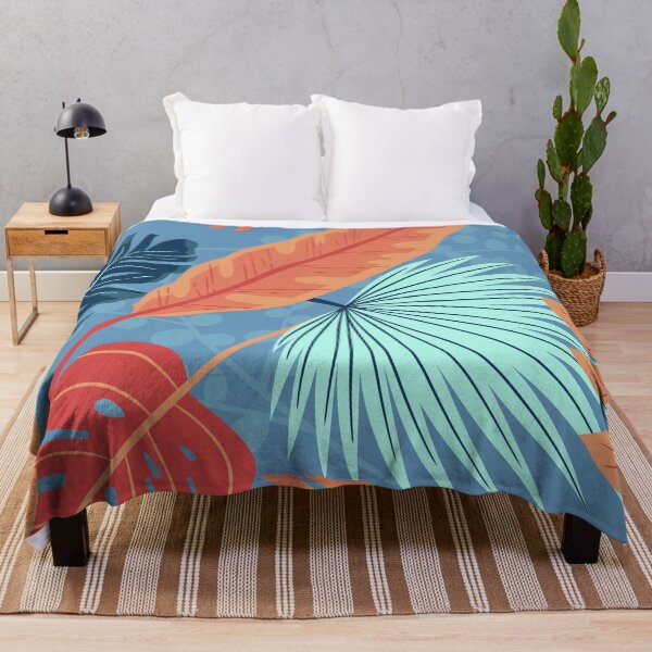Item preview, Palm leaves pattern in various colors. designed and sold by MJSemedo.