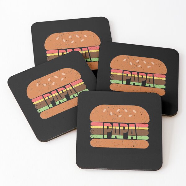 Item preview, Papa & Baby Matching Burger designed and sold by Dutlu.