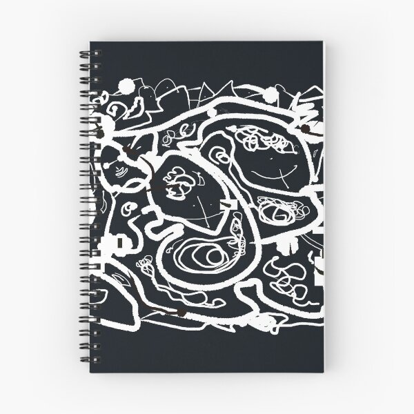 Item preview, Doodle blanco y negro designed and sold by Clearfosterart.