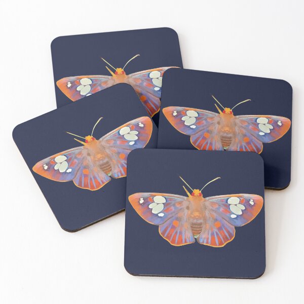 Item preview, Colourful Butterfly (Orange Dark Background) designed and sold by Jelly Bear.