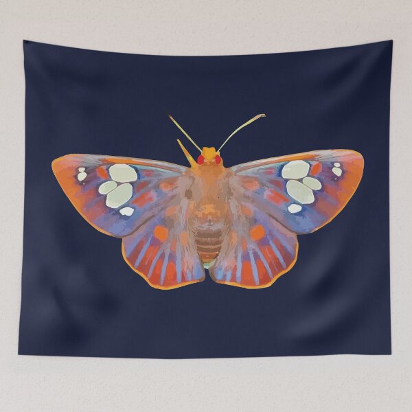 Item preview, Colourful Butterfly (Orange Dark Background) designed and sold by Jelly Bear.