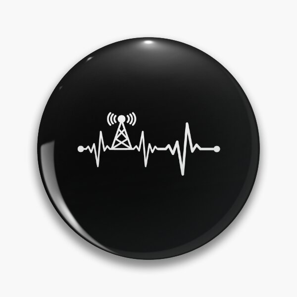 Item preview, Ham Radio Operators Heartbeat Antenna  designed and sold by Luna1Shop.