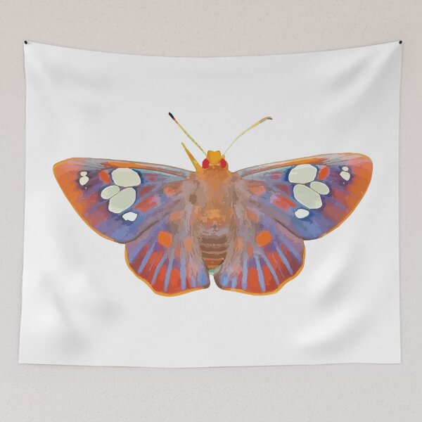 Item preview, Colourful Butterfly (Orange Light Background) designed and sold by Jelly Bear.