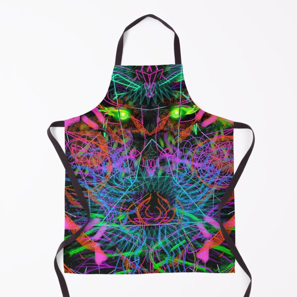 Artikelvorschau, Quantobits Ausatmen (Neon Digital Psychedelic Abstract Expressionism) entworfen und verkauft von Discordant Dreams Art.