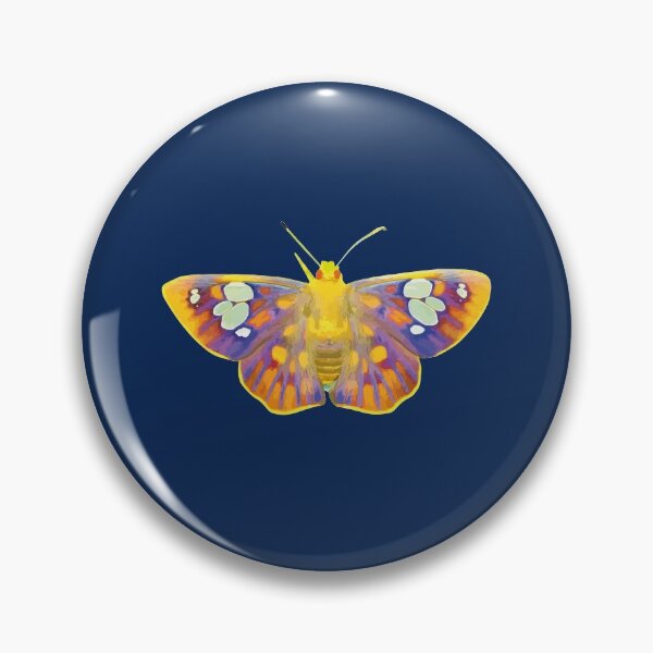 Item preview, Colourful Butterfly (Yellow Dark Background) designed and sold by Jelly Bear.