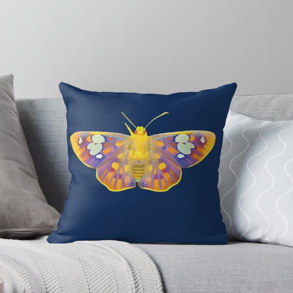 Item preview, Colourful Butterfly (Yellow Dark Background) designed and sold by Jelly Bear.