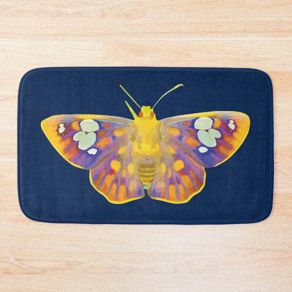 Item preview, Colourful Butterfly (Yellow Dark Background) designed and sold by Jelly Bear.