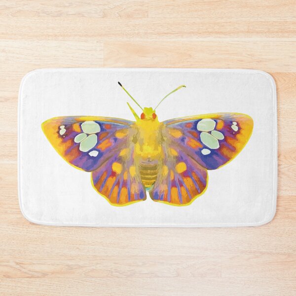 Item preview, Colourful Butterfly (Yellow Light Background) designed and sold by Jelly Bear.