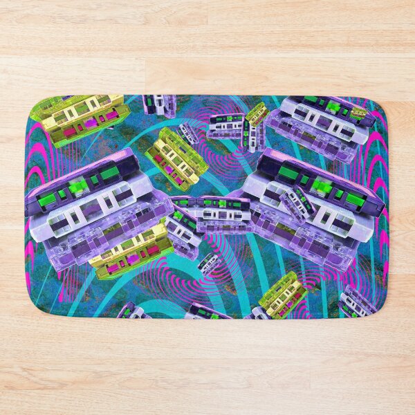 Item preview, 90's Cassettes Pattern designed and sold by Discordant Dreams Art.