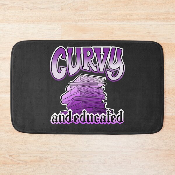 Item preview,  Curvy and educated, stack of books purple designed and sold by weilertsen.