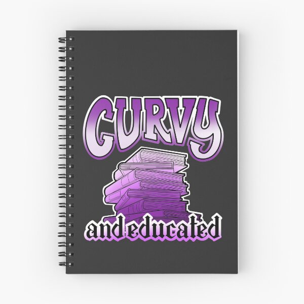 Item preview,  Curvy and educated, stack of books purple designed and sold by weilertsen.