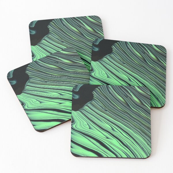 Item preview, Limes - Abstract Fluid Art designed and sold by GabbyKC-Art.