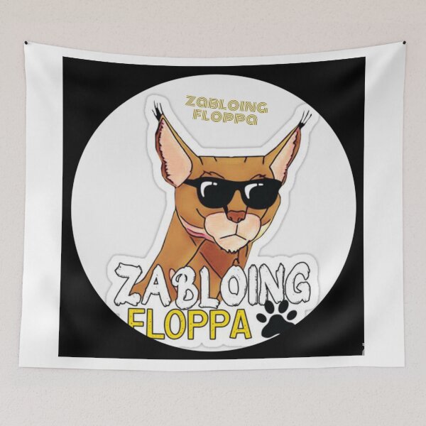 Item preview, 	zabloing floppa designed and sold by Joseph Mizovic.