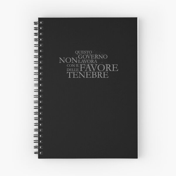 Item preview, Questo governo non lavora con il favore delle tenebre designed and sold by Free-Cat.