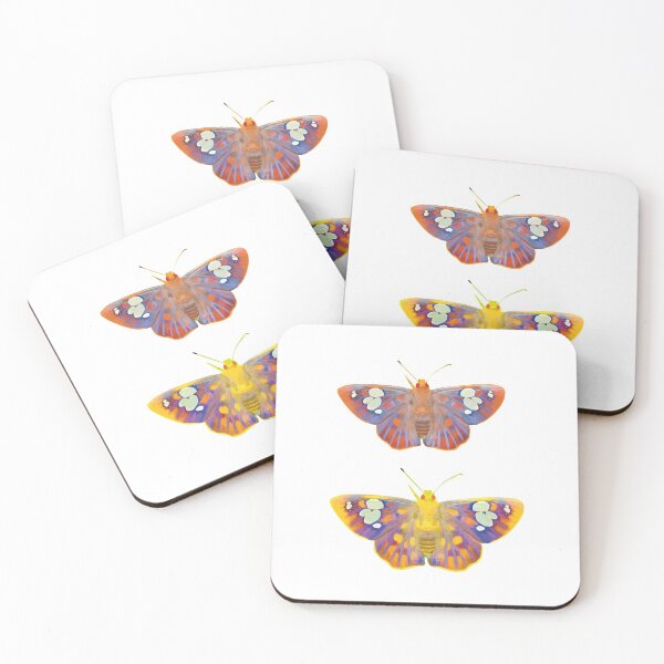 Item preview, Copy of Duo Colourful Butterfly (Light Background) designed and sold by Jelly Bear.