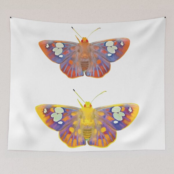 Item preview, Copy of Duo Colourful Butterfly (Light Background) designed and sold by Jelly Bear.
