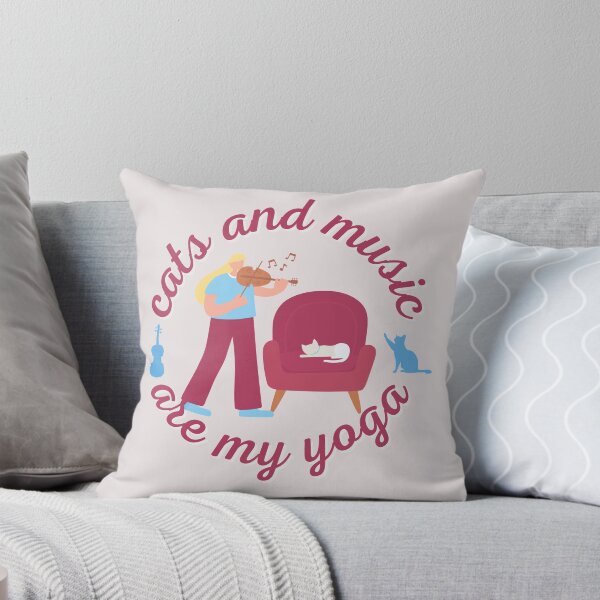 Item preview, Cat and Music are my Yoga designed and sold by Schka.