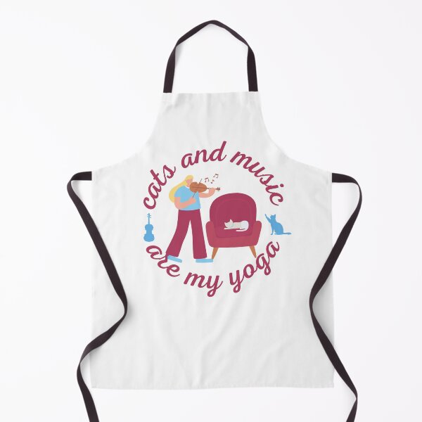 Item preview, Cat and Music are my Yoga designed and sold by Schka.