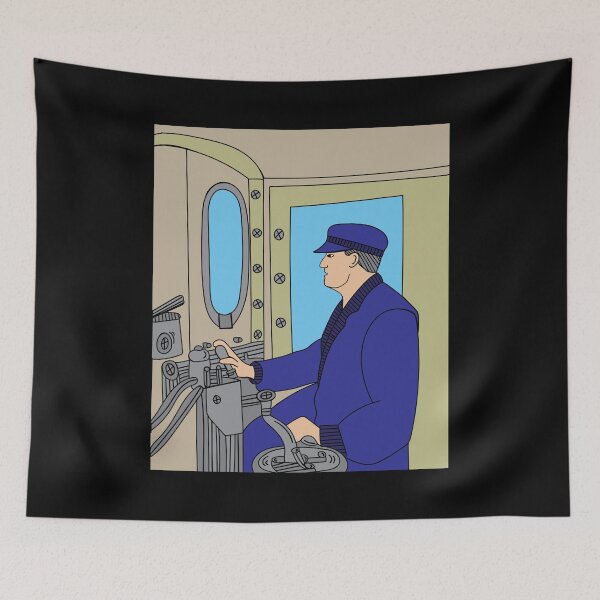 Item preview, Train Retro Railway Locomotive designed and sold by flofin.
