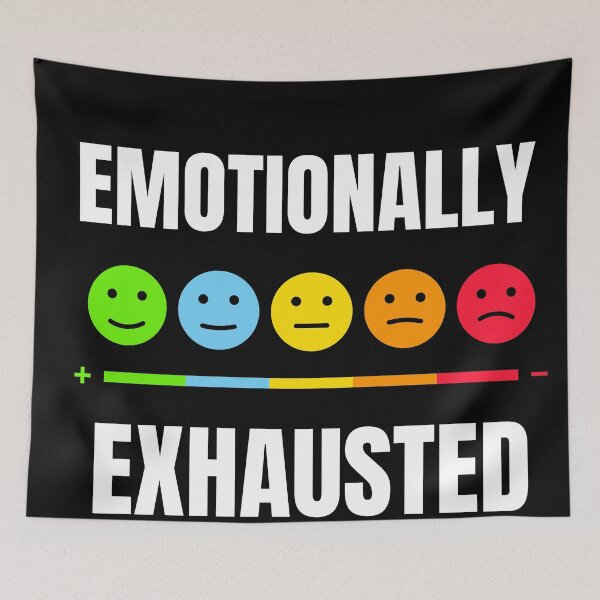 Item preview, Emotionally Exhausted designed and sold by Martin-bivert.