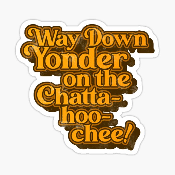 Item preview, Chattahoochee Country Typography designed and sold by acquiesce13.